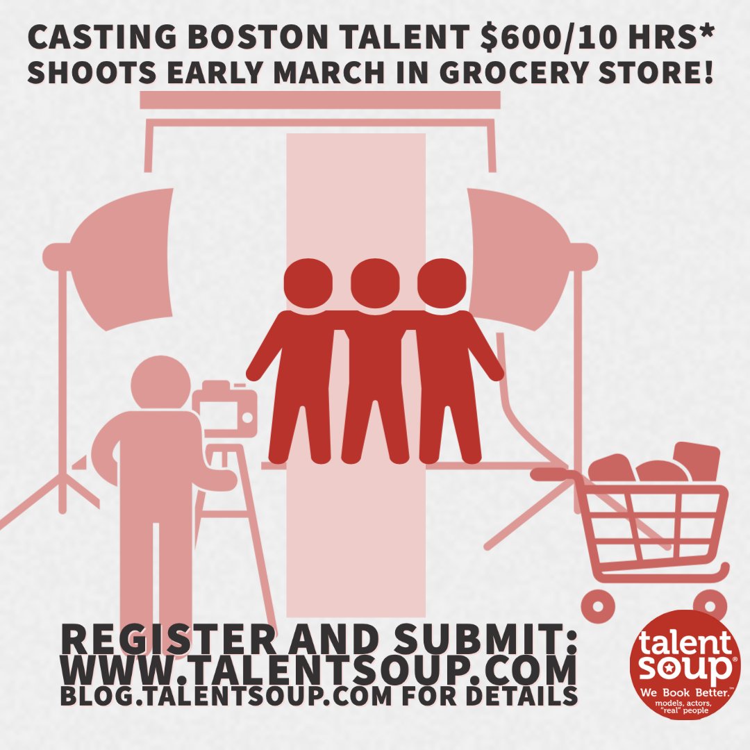 Boston Casting is still open. New Atlanta casting coming soon! Get in the Soup, y'all!
#webookbetter #casting #castingcall #bostoncasting #bostoncastingcall #bostonactor #bostonmodel #beantown