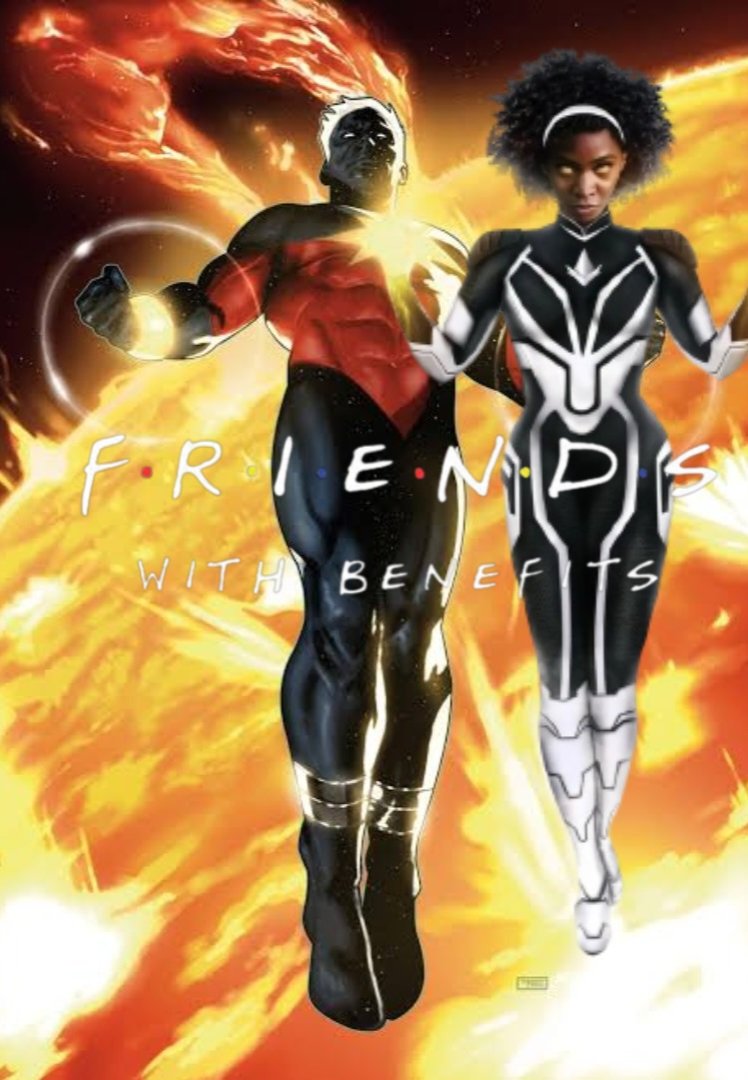 Theman1Prince's tweet photo. Genis-Vell &amp; monica rambeau's friends with benefits 
#marvelcomics #themarvels 
#genisvell #monicarambeau 
#CaptainMarvel #photonmcu 
#msmarvel https://t.co/stLTvJugBV