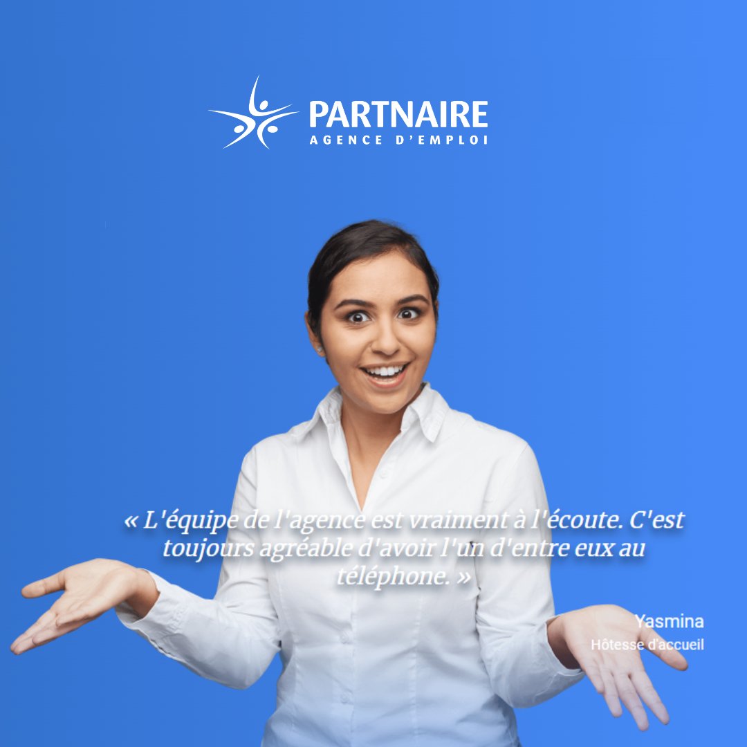 PartnaireLUX's tweet photo. 💼 Vous cherchez une #opportunité #professionnelle ? 

👤 Comme Yasmina, trouvez le poste qui vous correspond parmi nos offres d'emplois disponibles ➡️ https://t.co/rkznSORxcj

#Partnaire #Recrutement #Candidat #OpportunitéProfessionnelle #Emploi https://t.co/VNJ5364nKp