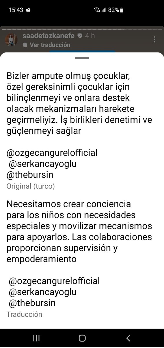 Sosanro7's tweet photo. Kerem repost IG ‼️📌
"necesitamos crear conciencia para los niños con necesidades especiales y movilizar mecanismos para apoyarlos. Las colaboraciones proporcionan supervisión y empoderamiento"  🤍🙏
#ucimorgtr #ucim #KeremBürsin https://t.co/BienrajwgA