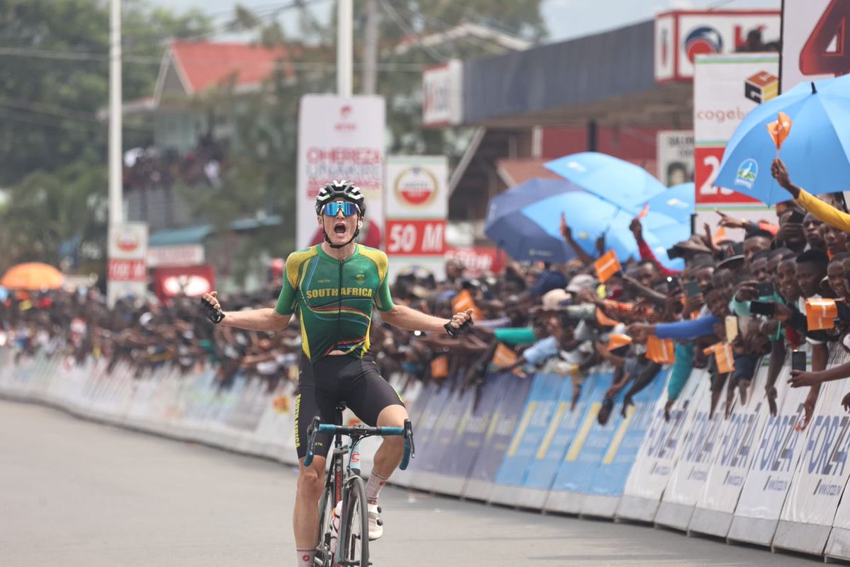 Hero! 🎩

Chasing his cycling dreams, South African kid <a href="/callumormiston/">Callum Ormiston</a> travelled the whole world and stayed some weeks at my house in Belgium in 2021. So far away from home, yet so focussed and dedicated. Two years later, the boy took his first pro win in the Tour of Rwanda 🥳