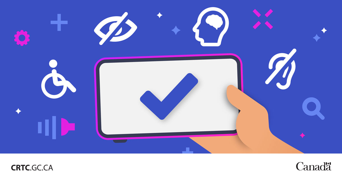 Nous faisons en sorte qu’il soit plus facile pour les personnes en situation de handicap d’obtenir des forfaits accessibles qui répondent à leurs besoins.

Consultez notre nouvelle politique : ow.ly/r5es50N0Teo