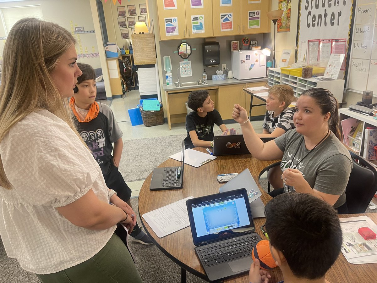 One of my favorite times of year! Taking new teachers to visit seasoned teachers! So much learning happening! #1LISD <a href="/LeanderISD/">Leander ISD</a> #instructionalcoaching <a href="/Westsideleaders/">Westside Elementary</a> #newteachers