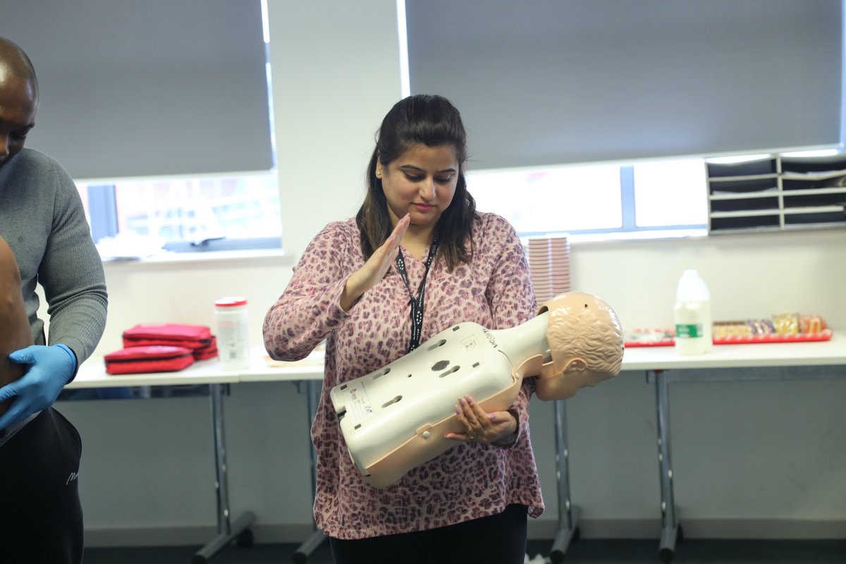 Rowens_Trust's tweet photo. Over the last few days our staff at The Rosedale Hewens Academy Trust have undertaken the Paediatric and First Aid Course with the help of Webber Training. 

Thank you Vic, as always you were amazing! 

#firstaid #firstaidtraining #therosedalehewensacademytrust #training https://t.co/9WWLwemq4r