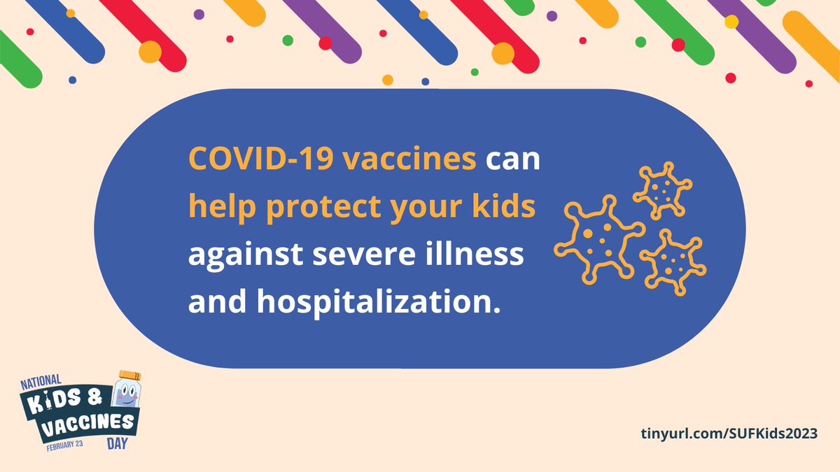 ScienceUpFirst's tweet image. Have questions about routine childhood or other vaccines. Ask the experts today during the #KidsVaccinesDay Townhall.

Register here: tinyurl.com/SUFKids2023

#ScienceUpFirst