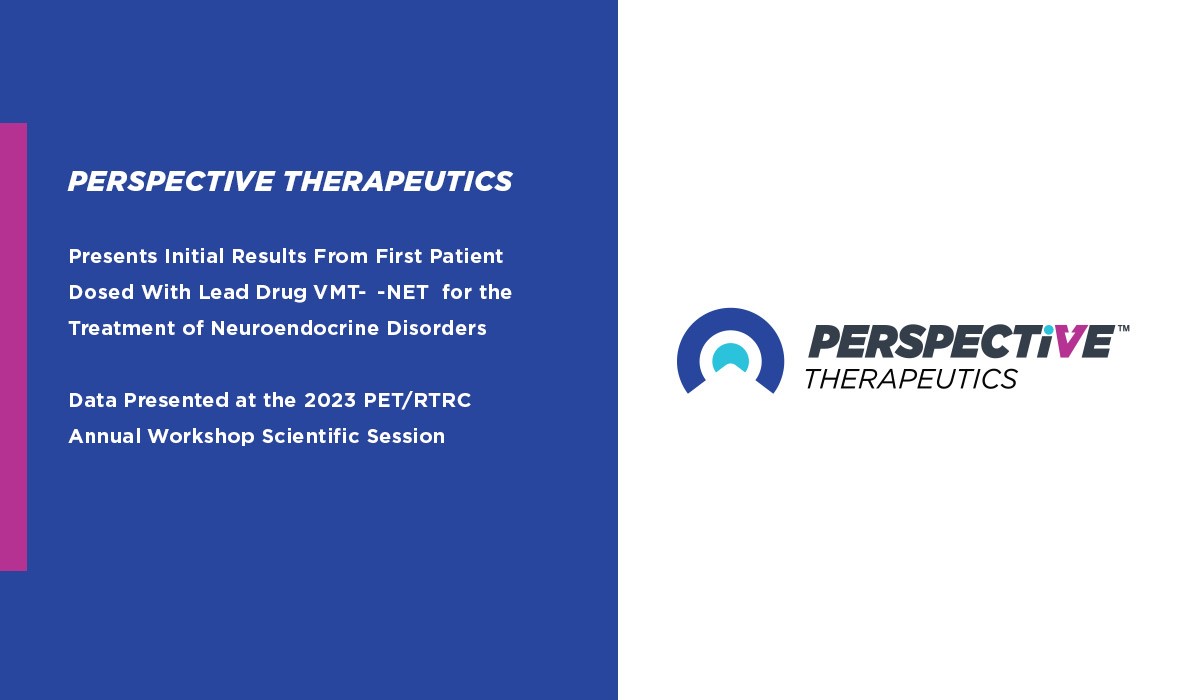 A presentation on initial results of patient data from compassionate use of Perspective Therapeutics’ lead preclinical candidate for neuroendocrine tumors being used in India shows extremely encouraging results. bit.ly/3SosaEB #cancer #radiotherapy #radiopharmaceuticals