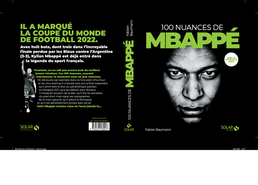Le_Numero_10's tweet photo. 🎁 JEU CONCOURS !
Tentez de gagner l'ouvrage "100 nuances de Mbappé" aux éditions @SOLAReditions
Pour jouer :
1️⃣ RT & Like
2️⃣ Ce jeudi 23/02 : Répondez à la question posée à 23h dans le #spaceMP https://t.co/SqpOxoGEyk