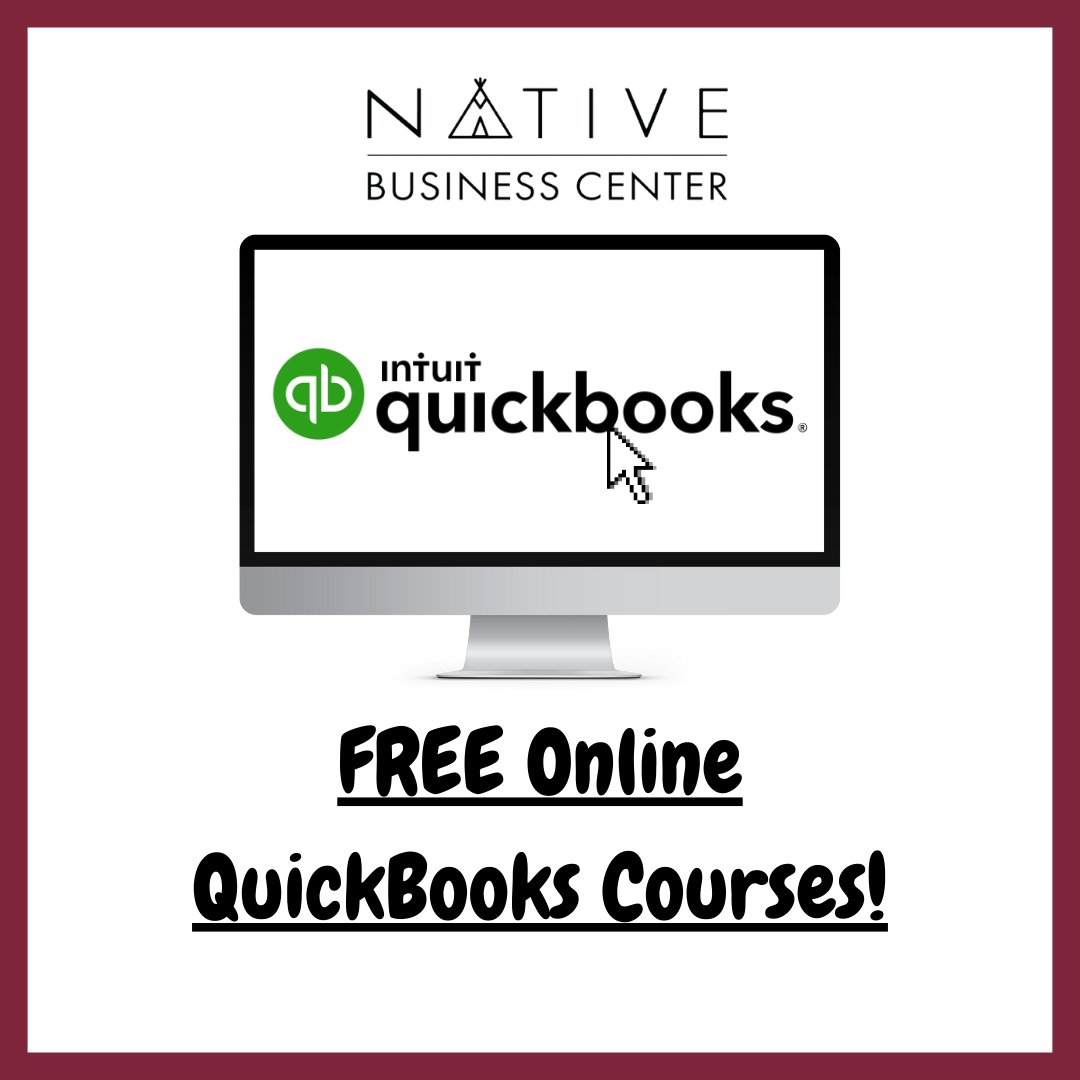 _NativeBusiness's tweet photo. Happy Friday! the Native Business Center team compiled a list of FREE courses for the bookkeeping software QuickBooks to help get the most out of your business! https://t.co/9A3lKSOMOo #nativebusinesscenter #quickbooks #accounting #bookkeeping #resources #nativesmallbusiness https://t.co/TFn0Ku4pxp