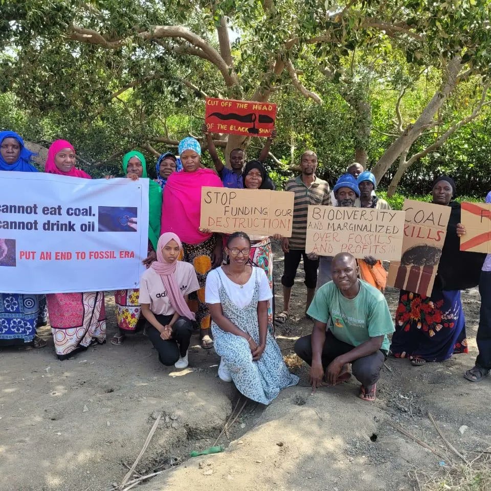 Thisischero's tweet photo. #EACOP will cause irreversible damage to the #biodiversity , natural habitats and water, as well as displace local communities and threaten their livelihoods.
#StopEACOP #YesSolar #RenewableEnergy #FossilBanksNoThanks
@Riseupmovt @vanessa_vash https://t.co/kMGuUv8nny