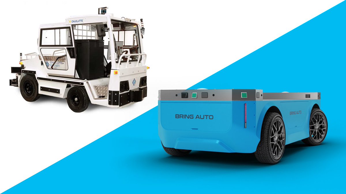 BringAuto's tweet image. Our small #comparison of our #autonomousrobot with the robot of @navya_group. The made robot primarily for the airports, while we are focusing on industrial areas. We are building a universal #autonomousplatform their robot is a retrofitted tow tractor to fulfill autonomous task.
