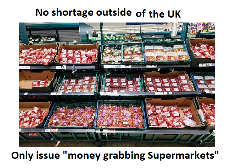 As always there is only 1 problem. 
#Supermarkets refusing to pay fair trade prices. 
British Farmers & Growers are struggling to cover costs while supermarkets pay less but sell at inflated prices to #gullible #consumers. #Shop direct #Farmshops pay a realistic price for quality