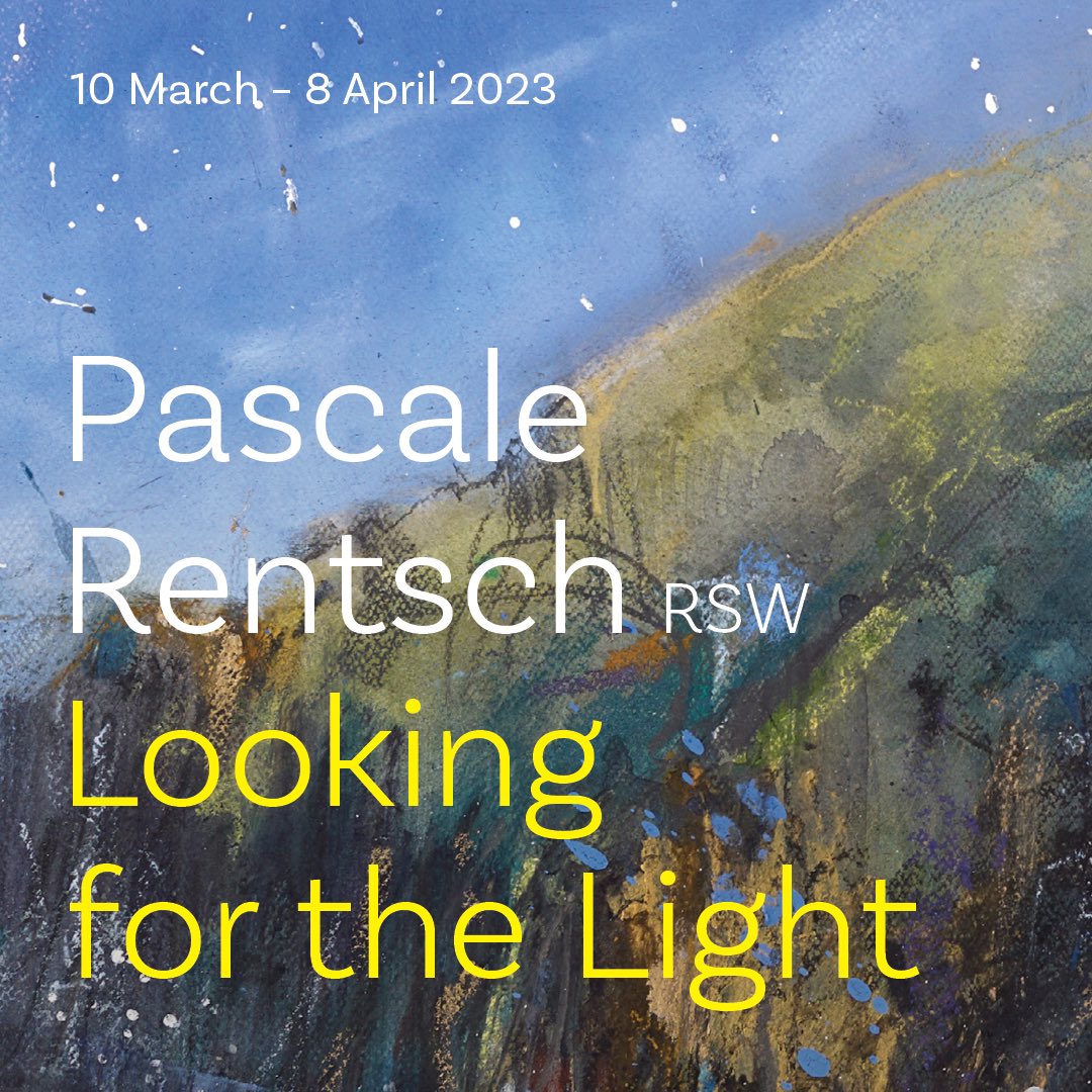 New exhibition coming soon, Looking for the Light by Pascale Rentsch RSW. 10 March - 8 April. All new paintings in mixed media including beautiful diptychs in large format. #pascalerentsch @PascaleRentsch @RSW_watercolour #seascapes #landscape #heather #gorse #eastlothian