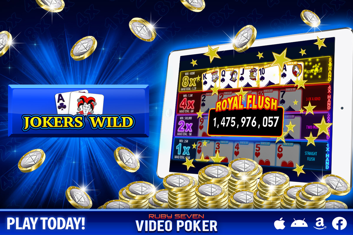 Ruby7VideoPoker's tweet photo. Click here for a gift: 👉 https://t.co/qfZzYIgESQ

🃏 We love a new feature! 🃏 This week, 
we are playing Multi-Rise Poker Joker's Wild! 
Tell us if you're excited to try it in the comments! 🎁 #TBT https://t.co/CXLeovR0vt