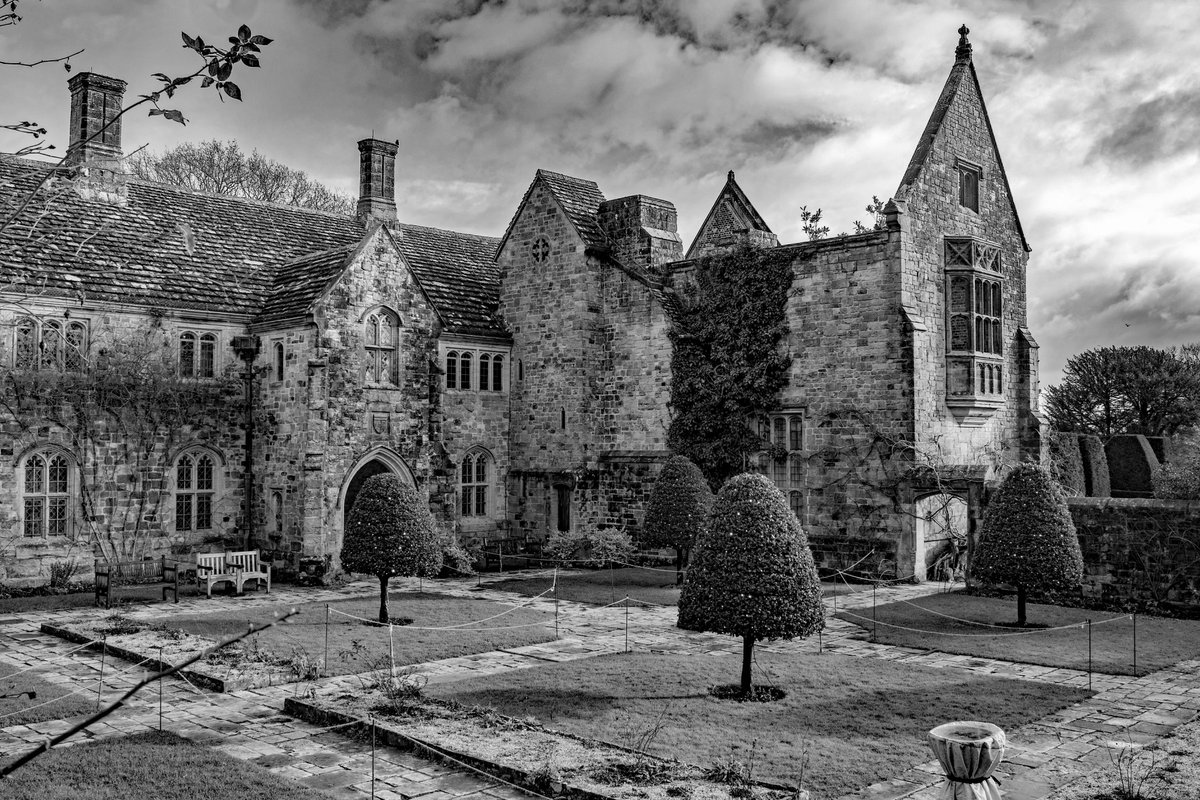 Nymans house, Sussex UK circa 1890 developed/owned by Ludwig Messel #blackandwhitephotography #monochromephotography #Leica #architecturephotography @NymansNT