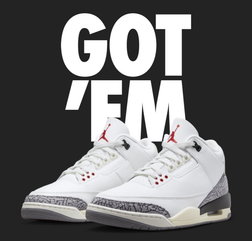 got em jordan 3
