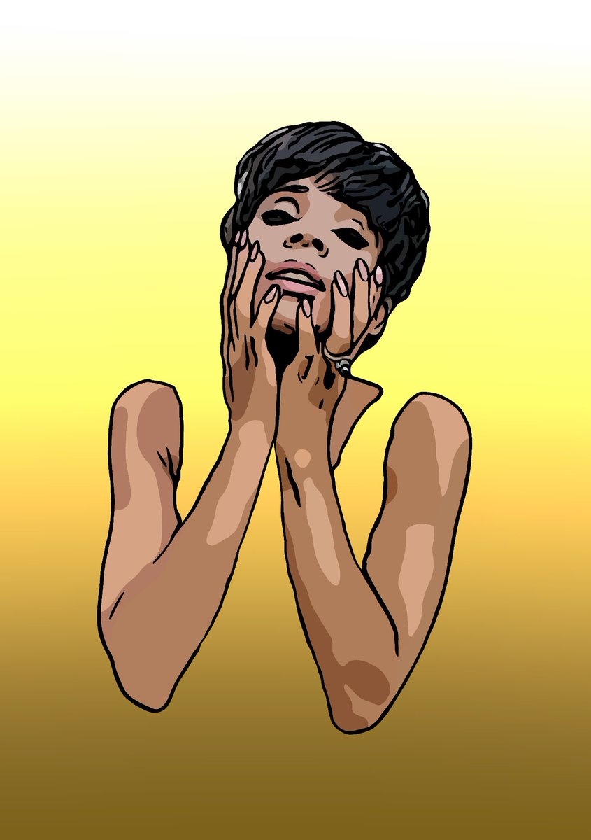 Shirley Bassey. Prints available, link to the shop on my profile. #digitalart #cymru #DigitalArtist #wales #tigerbay @shirleybassey