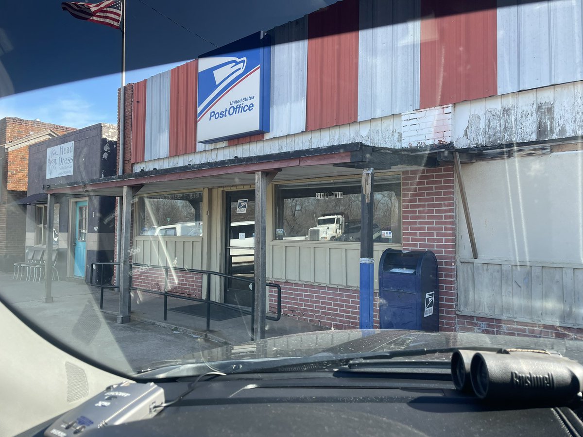 If your post office doesn’t look like this you live too close to town!