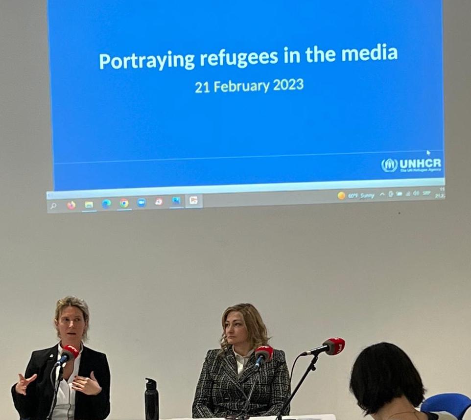 Guest speakers from the United Nations High Commissioner for Refugees, the International Organization for Migration, <a href="/EURightsAgency/">EU Fundamental Rights ➡️ #HumanRights</a> and Belgrade-based anti-trafficking CSO Astra engaged with participants on issues such as consent, imagery, and trauma-informed reporting.