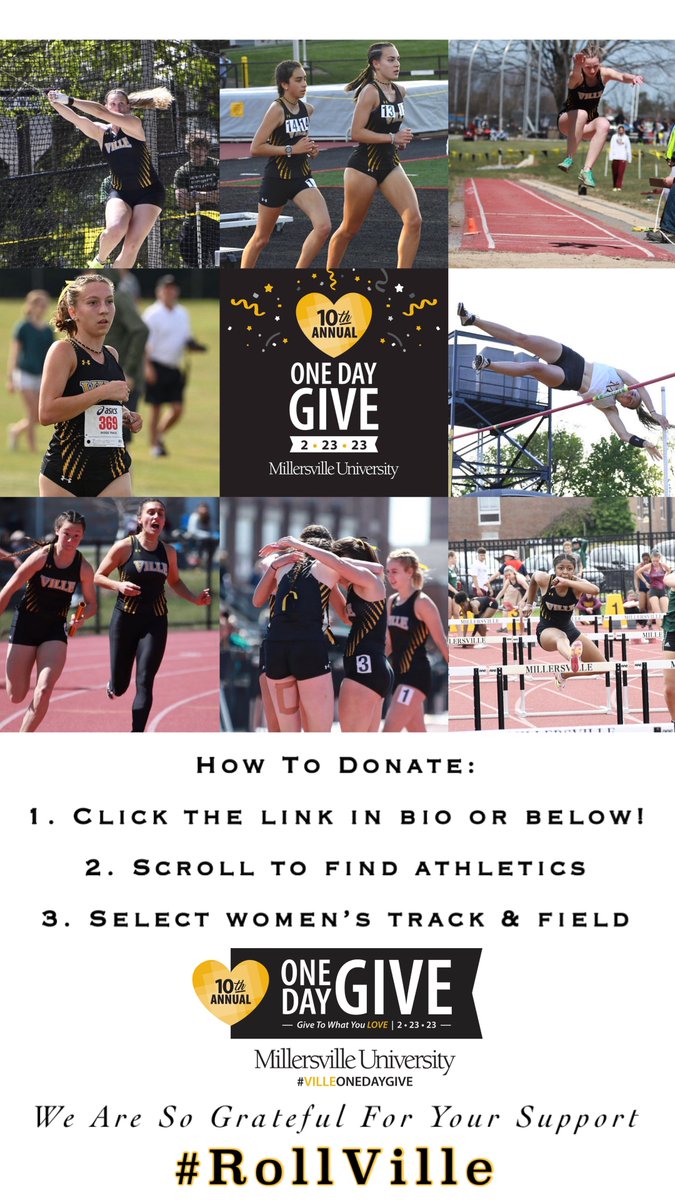 Akil Stokes - Millersville Track & Field 💛🖤 tweet media