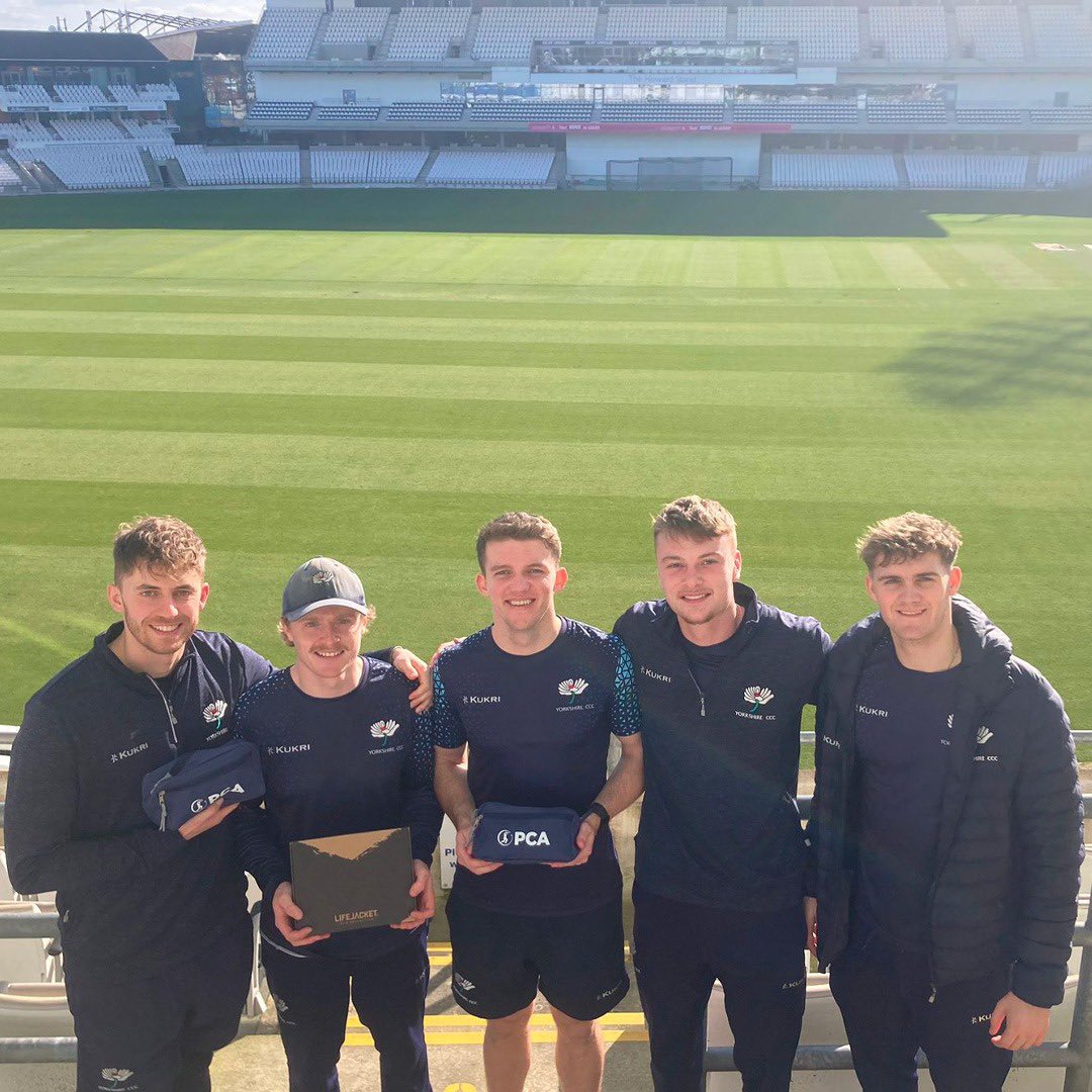 PCA's tweet image. 💪 The first of our 2️⃣6️⃣ pre-season meetings with every domestic team has been completed. 

🙌 Thank you to the @YorkshireCCC squad for your outstanding engagement with the session. 

👊 Best of luck for the season.