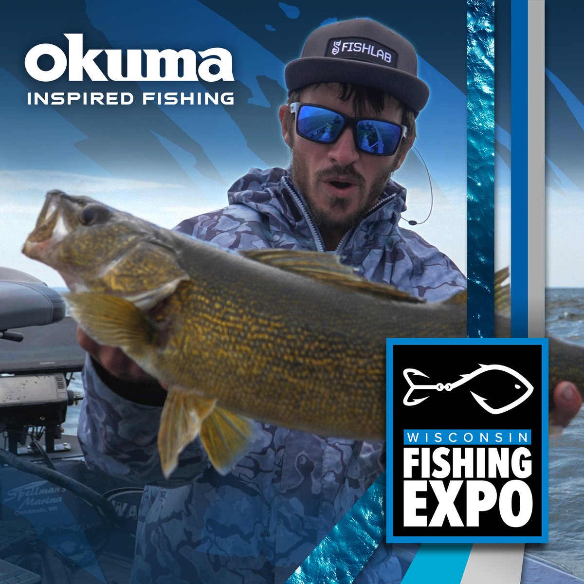 OkumaFishingUSA's tweet image. Tomorrow kicks off the #WisconsinFishingExpo.  Stop by booth #704 to check out all that Okuma and FishLab Tackle have to offer including the hot new Hakai Low Profile Reels and FishLab Vertical Jigs.  

#OkumaFishing
#FishLab