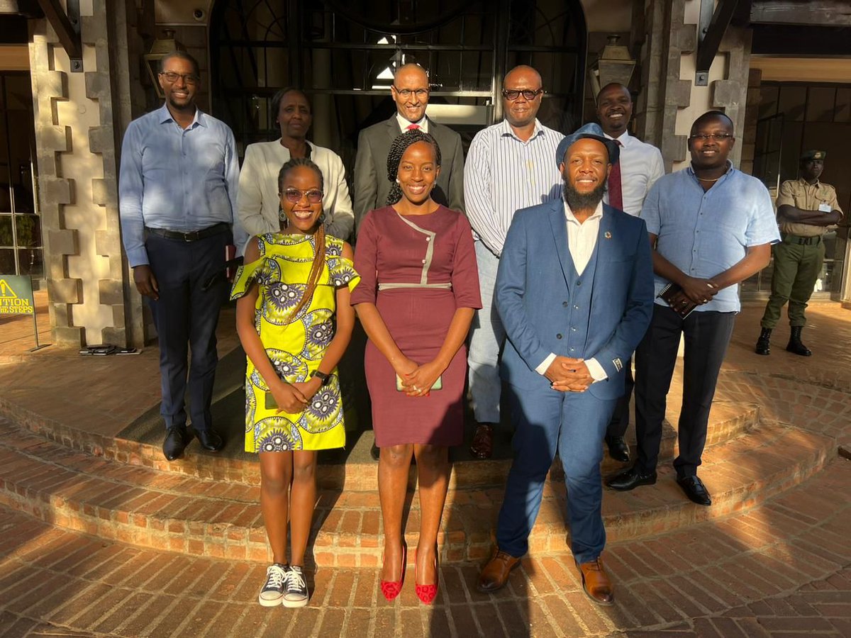 AGRA President <a href="/Agnes_Kalibata/">Agnes M. Kalibata</a> and Principal Secretary, @moscakenya, PS Ismail Madey, discussing avenues in which <a href="/AGRA_Africa/">AGRA - Sustainably Growing Africa’s Food Systems.</a>, Generation Africa and the <a href="/StateHouseKenya/">State House Kenya</a> can collaborate in championing youth initiatives on land access, agribusiness and mindset change.