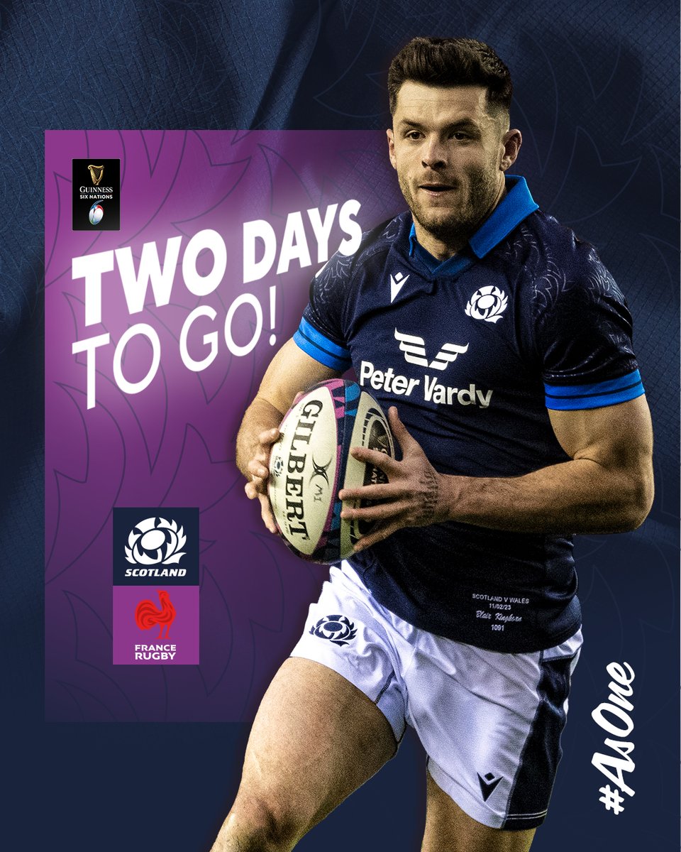 It’s going to be a big one.

#AsOne