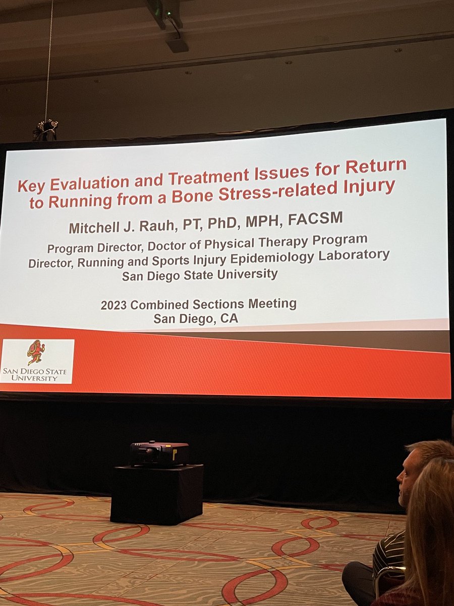 Mitch Rauh: 
1) BSI very common—seen in females&gt;males
2) strongest factor for a future BSI is past BSI—suggest identifying and educating kids at an early age on best training, nutrition, sleep practices is important. 
3) your best exam technique: good thorough subjective exam