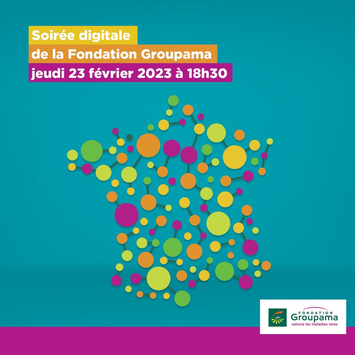 GroupamaFd10's tweet photo. 📣 La soirée digitale de la @FondationGroupama c'est à 18h30 ! 👏Témoignages de chercheurs, porteurs de projets, associations et révélation du Prix de l'#Innovation sociale. 
Pour chaque participant, 5€ à l’Association Huntington France !
Connectez vous➡️ https://t.co/zPYldQzXnD https://t.co/fCFN3SWS44