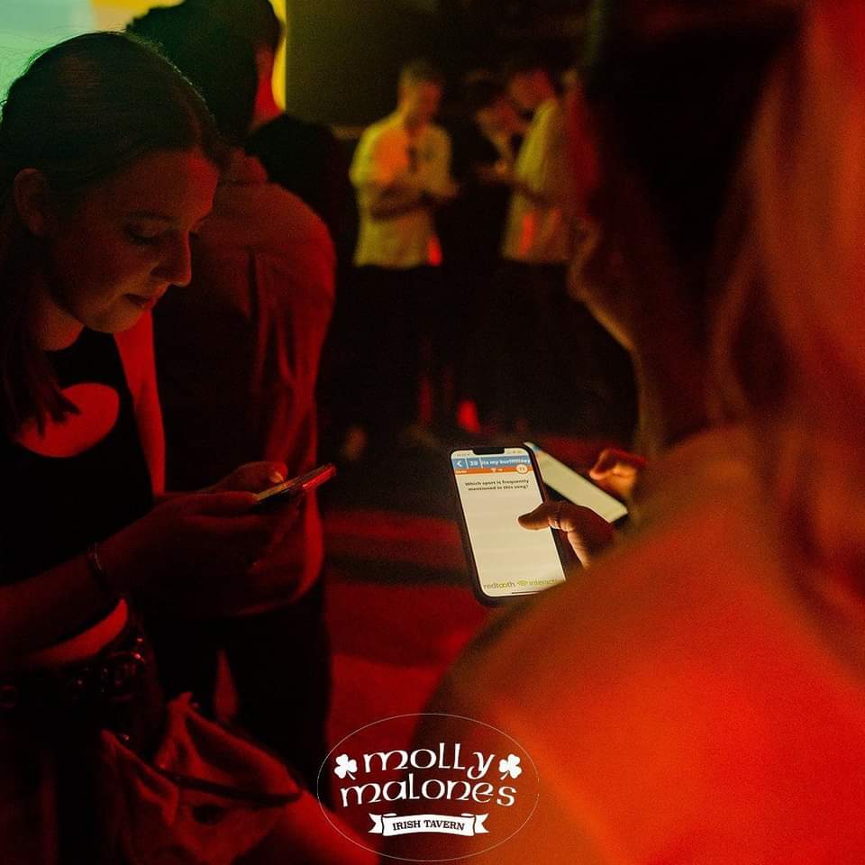 Come down tonight for Molly's Irish Bingo. ☘️ 

Kicking off at 9pm, we've got 2 rounds of Irish Bingo for you to sing along to. You'll have the chance to win up to 15 free drinks in each round for you &amp; your group!