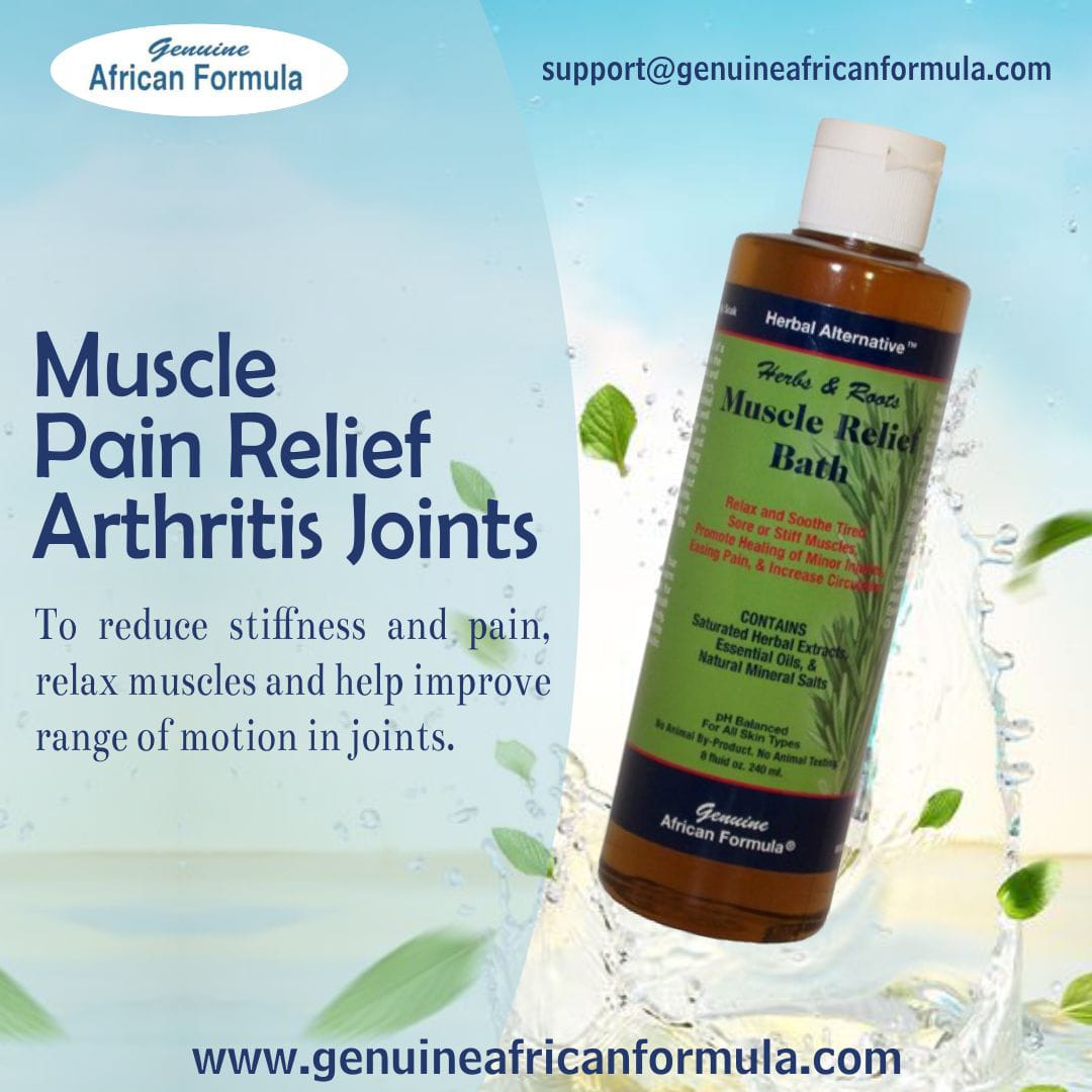 AfricanFormula's tweet image. Buy Herbs and Roots Muscle Relief Bath 8oz at $12.75 from Genuine African Formula. Shop here Now - bit.ly/3m0L8Fo
or call us at 1-800-495-0459 to order now
#GenuineAfricanFormula #MuscleReliefBath #Natural #bodycareproducts #musclereliefbath #ordernow #trending  #viral