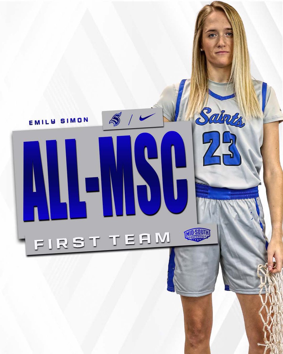 tmusaints's tweet photo. Congrats to women's basketball players Courtney Hurst (1st Team), Emily Simon (1st Team), Zoie Barth (1st Team), &amp; Alex Smith (Honorable Mention) for being named MSC All-Conference.

@TMWBasketball 

#LetsGoSaints https://t.co/cdHkLir2ni