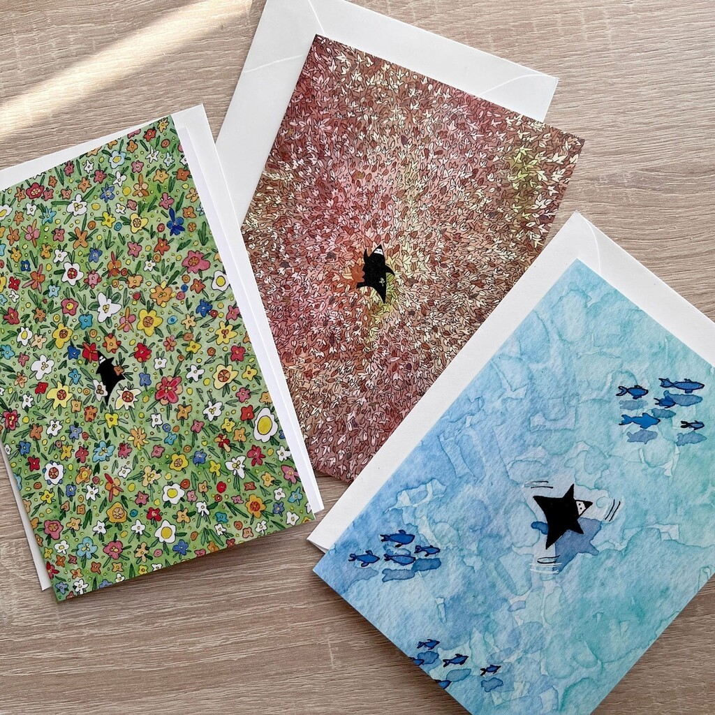 iCosini's tweet photo. [Ita👇️ ]Figuring out which greeting card to get your friends just got a whole lot simpler! I've added three new designs to my Etsy shop that capture three of the four seasons. Get one for all the loved ones in your life and show them you care all year round 🤗 Check the link … https://t.co/dCDuT1DrDw