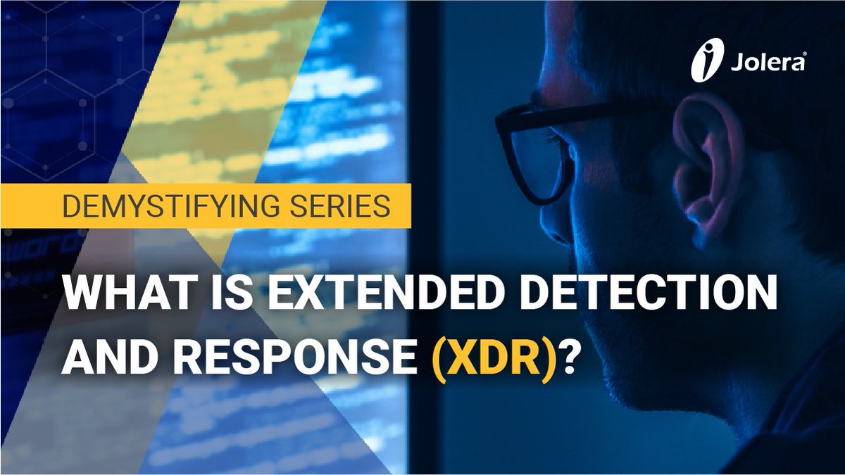 With the evolution of cyber threats, XDR guarantees the improvement of the investigation and response times of security teams. 🔎 
However, there can be confusion about what XDR is and how it differs from other security solutions.

Learn more about it 👉jolera.com/project/what-i…
