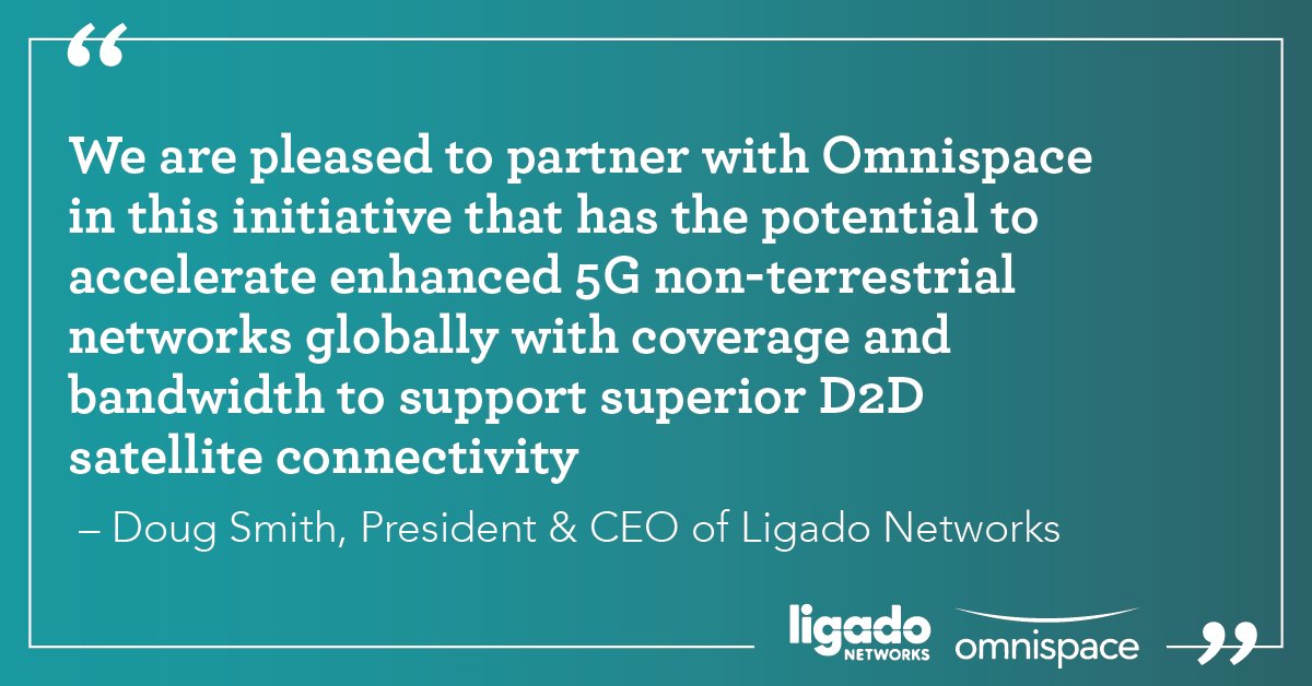 NEWS: Our L-band spectrum is ideally suited for emerging 🛰️ services like direct-to-device connectivity in the US &amp; Canada. With <a href="/omnispace/">Omnispace</a>, we can create the largest portfolio of licensed mobile 🛰️ spectrum for global D2D voice, text &amp; data connectivity. bit.ly/3KGbN4m