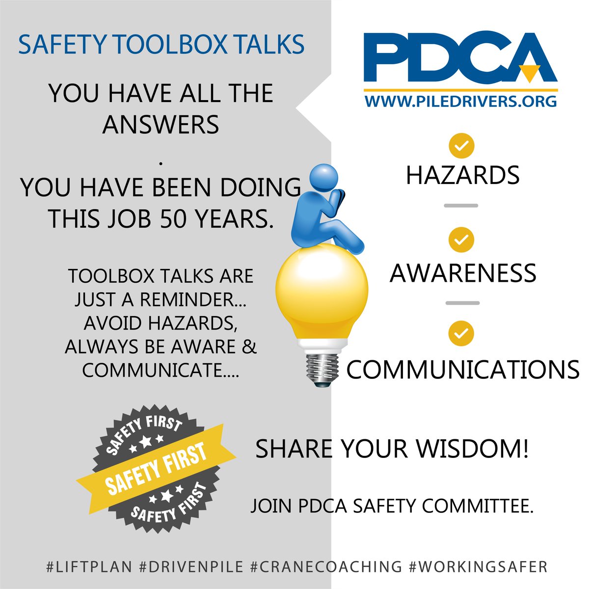 Pile Driving Contractors Association tweet media