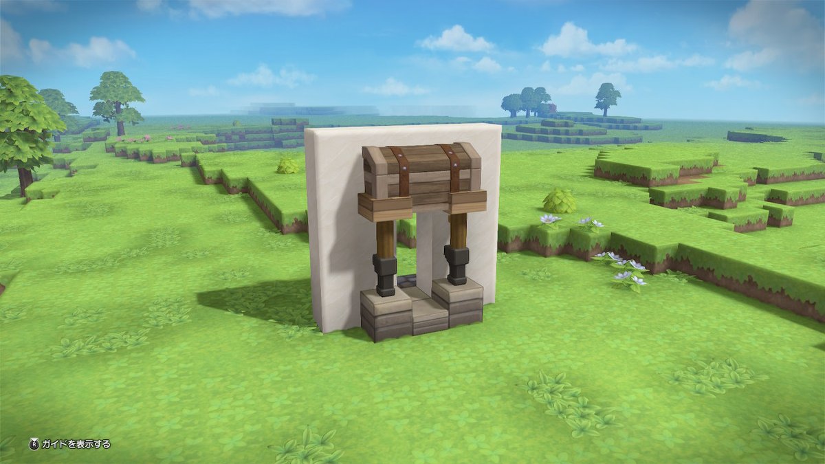 マグネ使った丸屋根だとこんなのもあります。

#DQB2