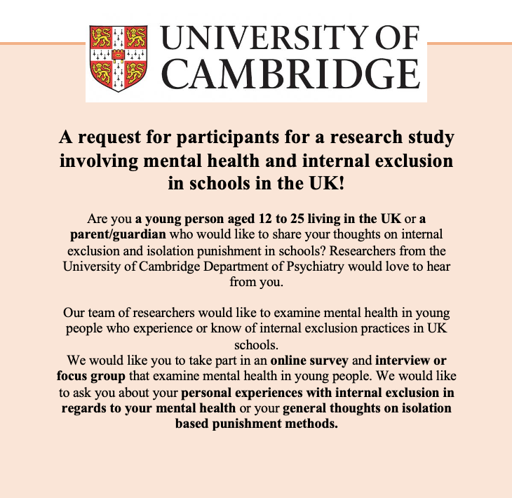 InternalExclusionStudy tweet media