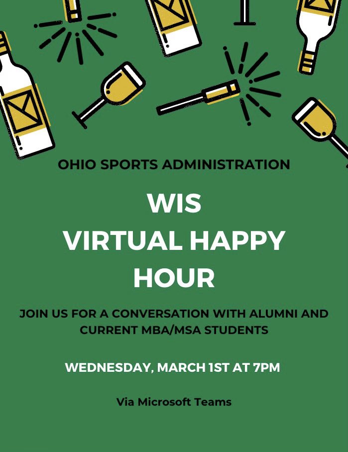 Wanna join us for Happy Hour next week?? DM us for more information!