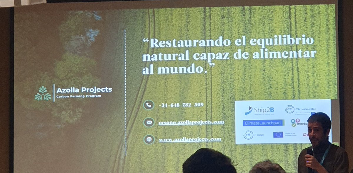 MT Machado (@mtmachado) on Twitter photo @Ship2BFound #demoday con <a href="/AzollaProjects/">Azolla Projects</a>
#AgriculturaRegenerativa
#EconomiaCircular
#S2BTech4Climate @Ship2BFound #demoday con <a href="/AzollaProjects/">Azolla Projects</a>
#AgriculturaRegenerativa
#EconomiaCircular
#S2BTech4Climate