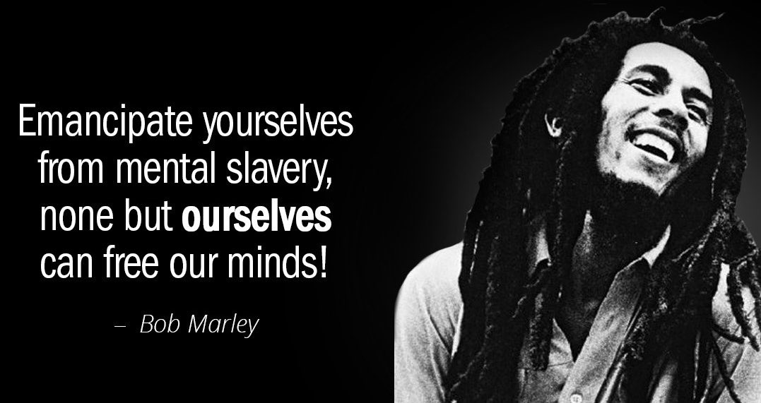 Easier said than done Mr. Marley, but wise words nonetheless 🙏🏻🙌🏻☮️ #FreeMind #fuckanxiety #fuckdepression #youarenotalone