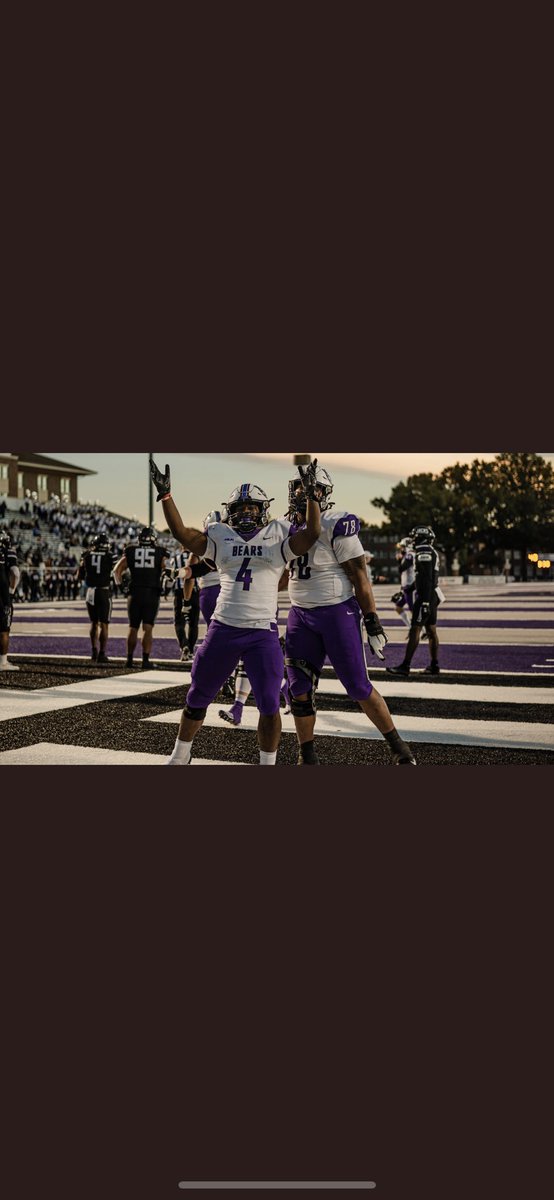 After a wonderful talk with Coach Gunnell , I'm blessed to say I have received my First Offer From a Divison 1 School at the University of Central Arkansas! @CoachGunnellUCA  <a href="/UCA_Football/">𝗨𝗖𝗔 𝗕𝗘𝗔𝗥𝗦 𝗙𝗢𝗢𝗧𝗕𝗔𝗟𝗟</a>  !! #GoBears