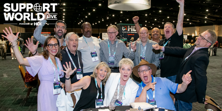 ThinkHDI's tweet photo. We're looking forward to bringing everyone back together again in Las Vegas at #SupportWorld Live this May! Enjoy fun receptions, a buzzing expo hall, and our conference party at the MGM Grand’s beautiful pool area. Register today: https://t.co/EFbCwM0a8m https://t.co/BPLkihTrx1