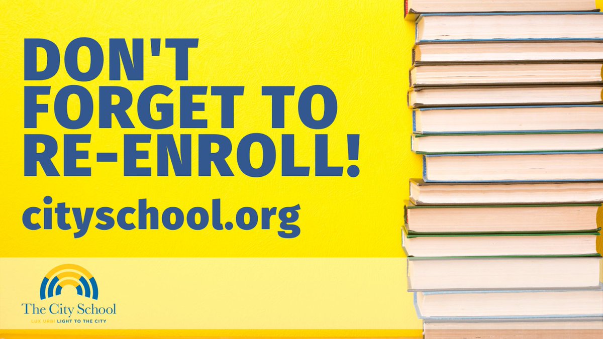 tcsphilly's tweet photo. Re-enrollment is open for all current students. Don't forget to save your spot for next year! Click the link in our bio to get started. https://t.co/7RIkSHDOHK