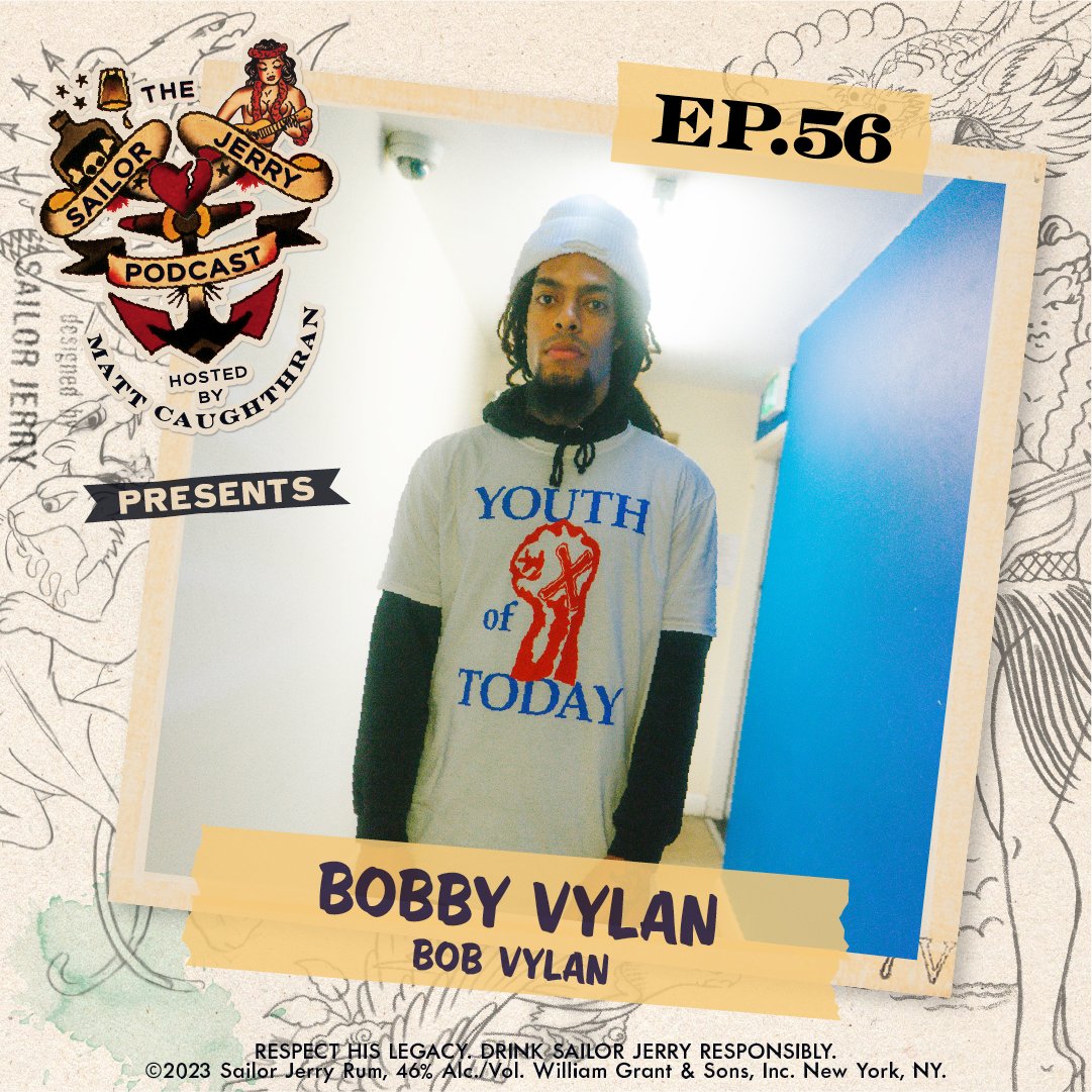 #ALLNEW episode of The Sailor Jerry Podcast is LIVE! 🎧🔥 @BobbyVylan joins us in the studio to discuss the group's latest award-winning album, 'The Price of Life', the basics of grime music, and his fascination with lego zen gardens. Listen NOW! sailorjerry.com/en/podcast/