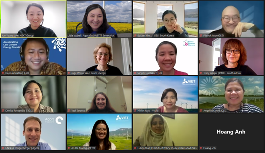TheINETTT's tweet photo. Kick-starting the #INETTT 2023 Work Programme with a new member #NextGroup 🇰🇷 and plans to cooperate on #CleanEnergyTransition and beyond! https://t.co/CwQyBBsKd9