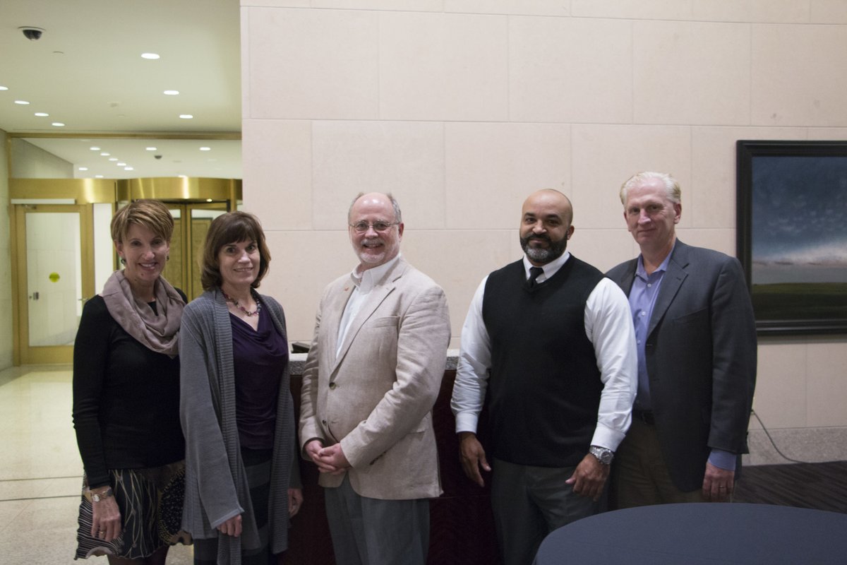 12 Years of Ecosystems at the Fed - First up is the great "Gang of 5" @mariaemeyers <a href="/donmacke/">Don Macke</a> <a href="/SteveRadley3/">Steve Radley</a> &amp; Penny Lewandowski! We help move the field towards a greater focus on entrepreneurship ecosystems!