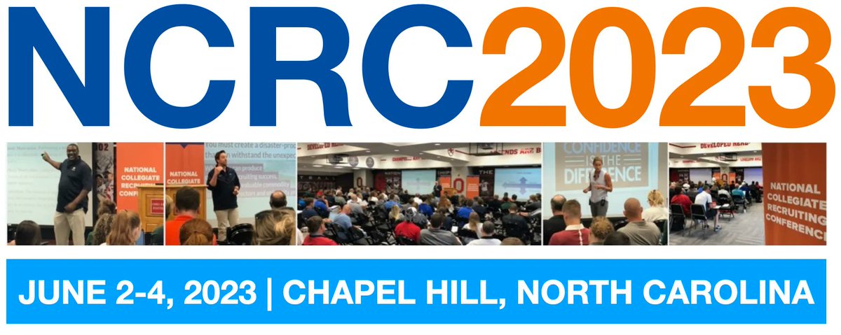 Registration for both in-person and virtual attendance to this year's National Collegiate Recruiting Conference is OPEN! buff.ly/2R4drxt