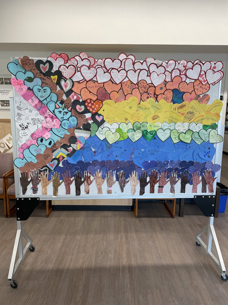 At Steves we celebrate kindness, respect and inclusion. #sd38learns