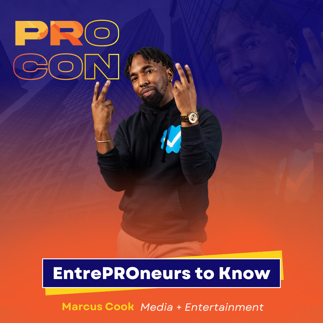 OfficialPROCON's tweet photo. Meet #EntrePROneur to Know, @aguynamedcook - creative architect in the media &amp; entertainment space, and the creator of @CooknLateNight. 

"Success to me is not a destination of arrival but a constant self evaluation regarding your personal pursuit of peace and wellbeing." https://t.co/w6do4fKtcM